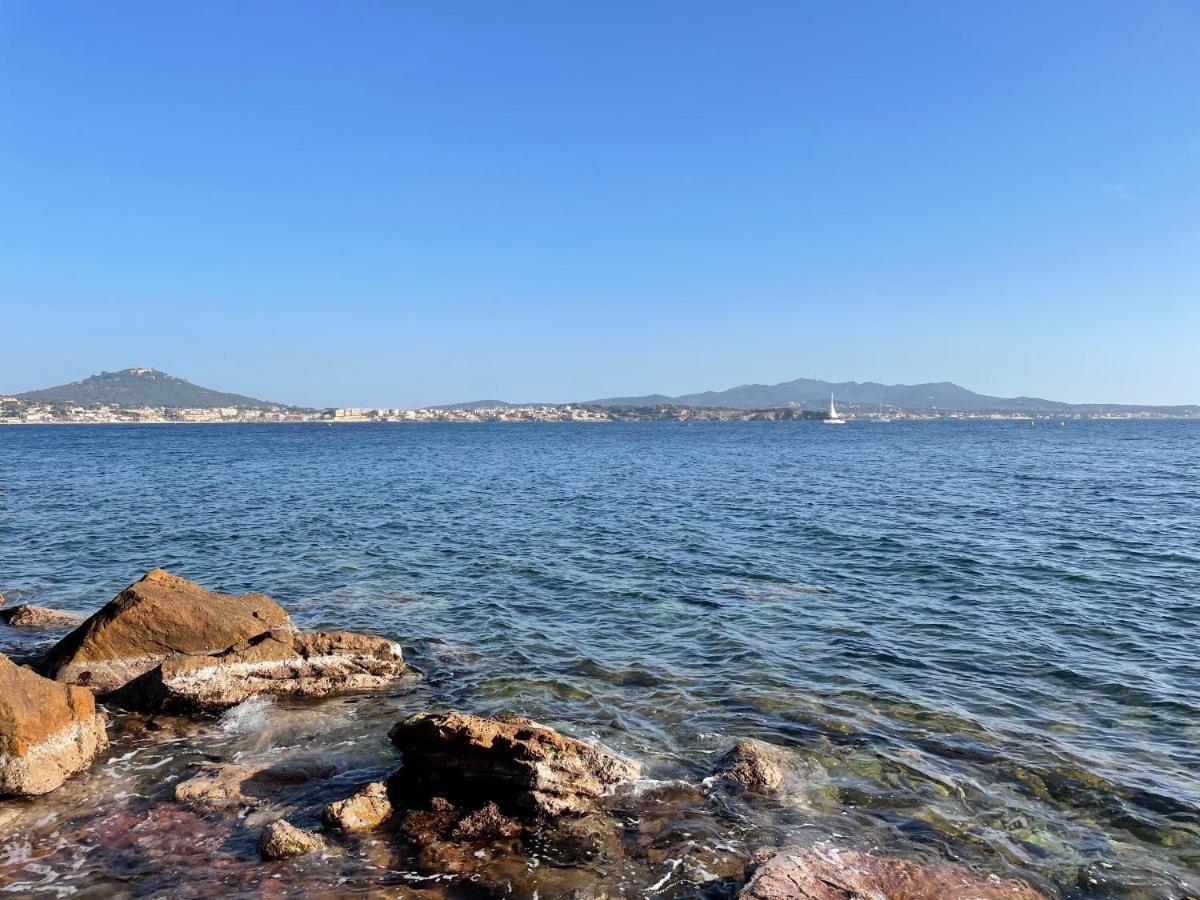 Tres Bel Appartement Vue Mer Six-Fours-les-Plages Exterior foto